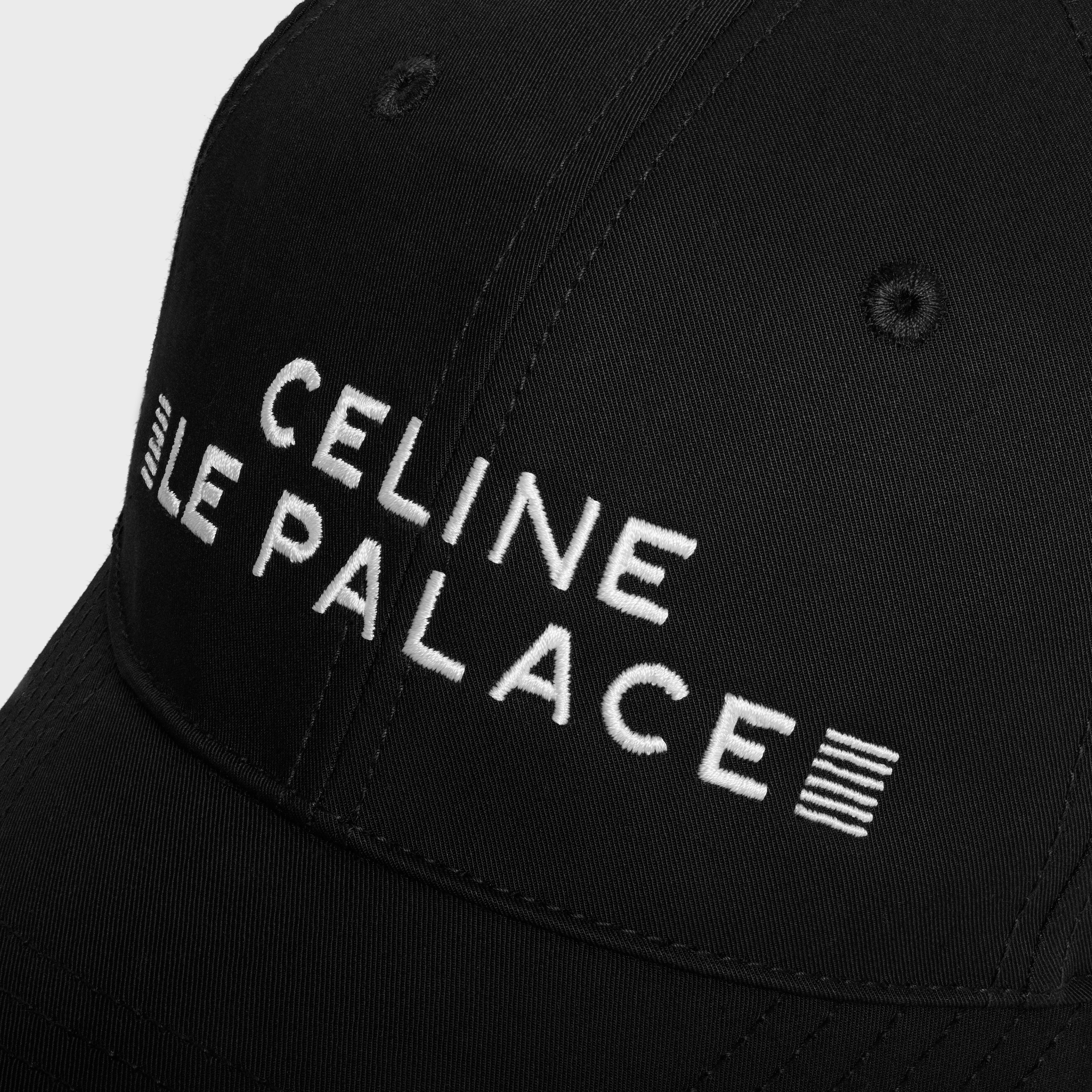 CELINE le palace baseball cap in cotton | REVERSIBLE