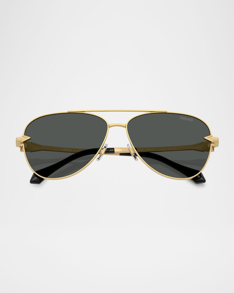 Men's VE2283 Aviator Sunglasses 5