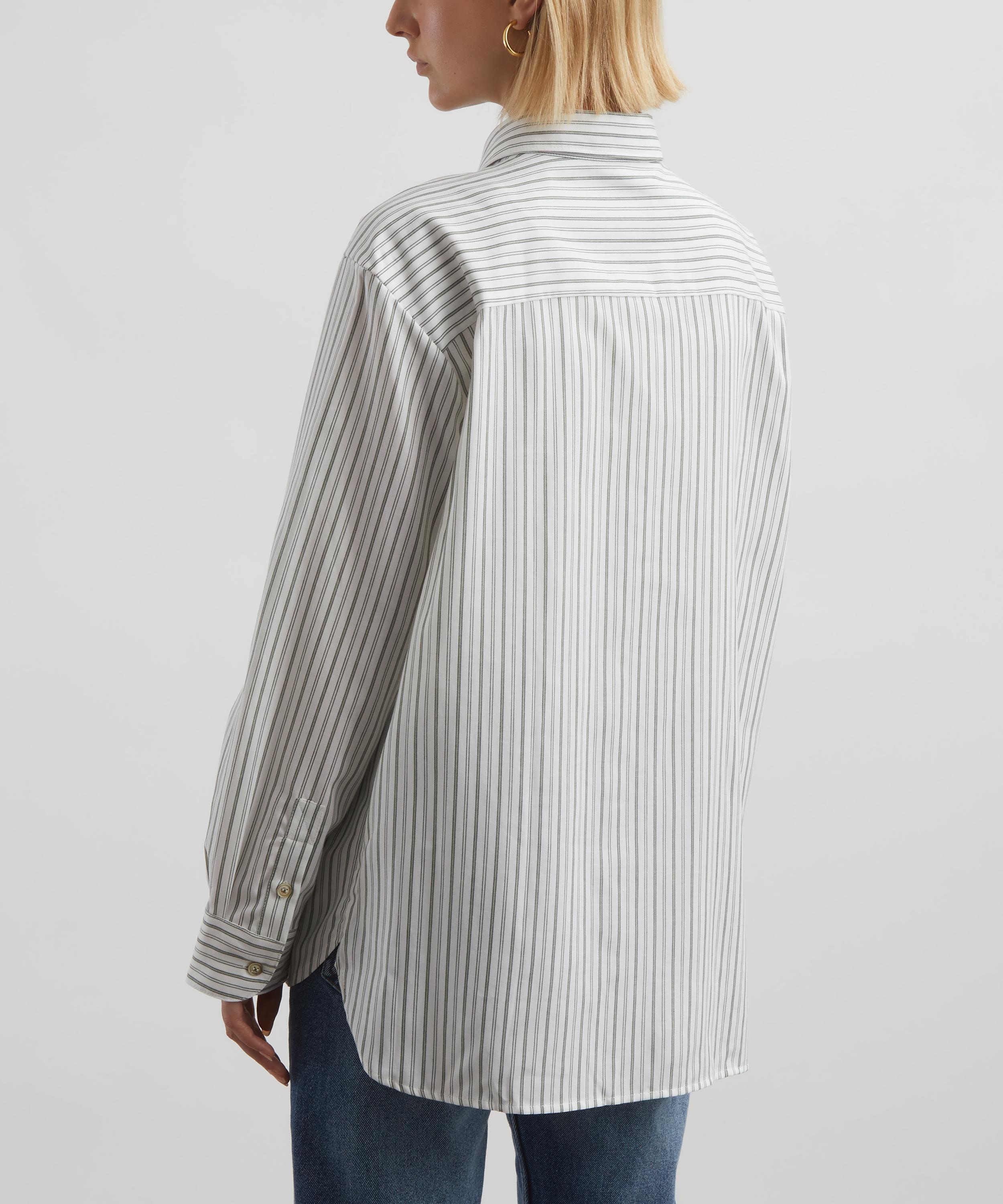 Sela Striped Vintage ‘90s-Cut Shirt - 4