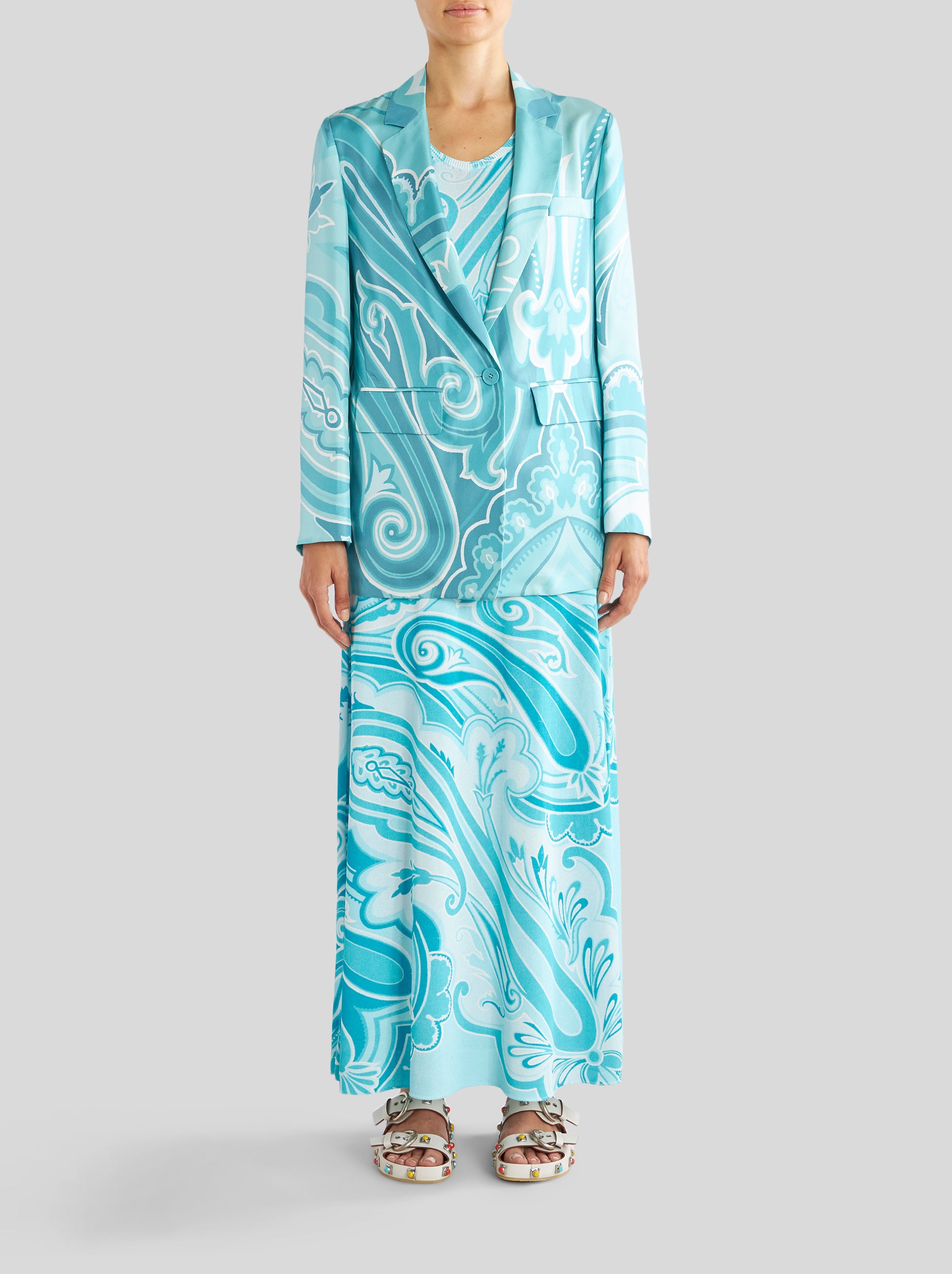 SILK JACKET WITH PAISLEY PATTERNS - 3