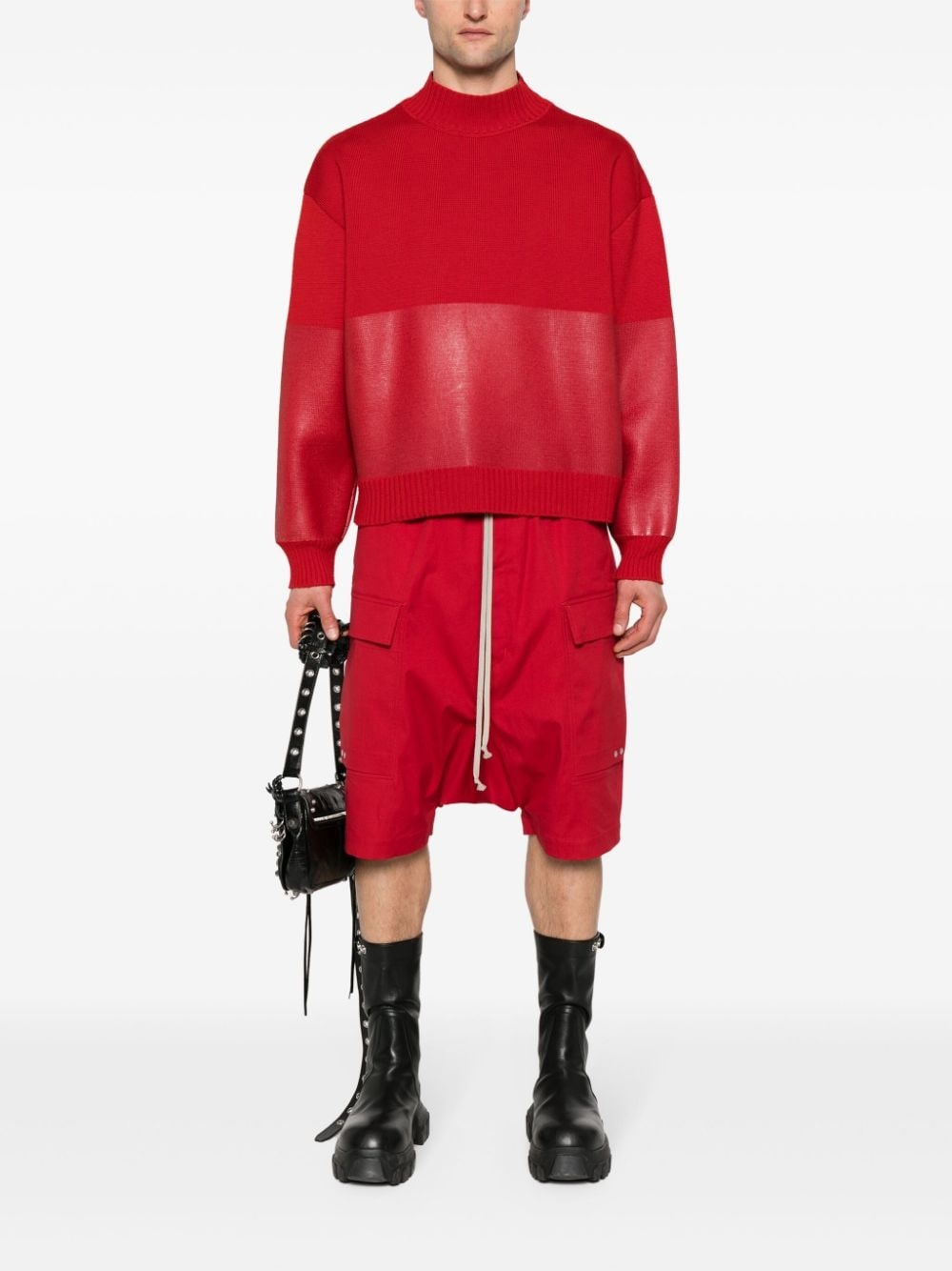 drop-crotch cargo shorts - 2