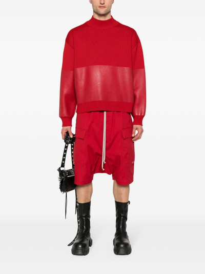 Rick Owens drop-crotch cargo shorts outlook