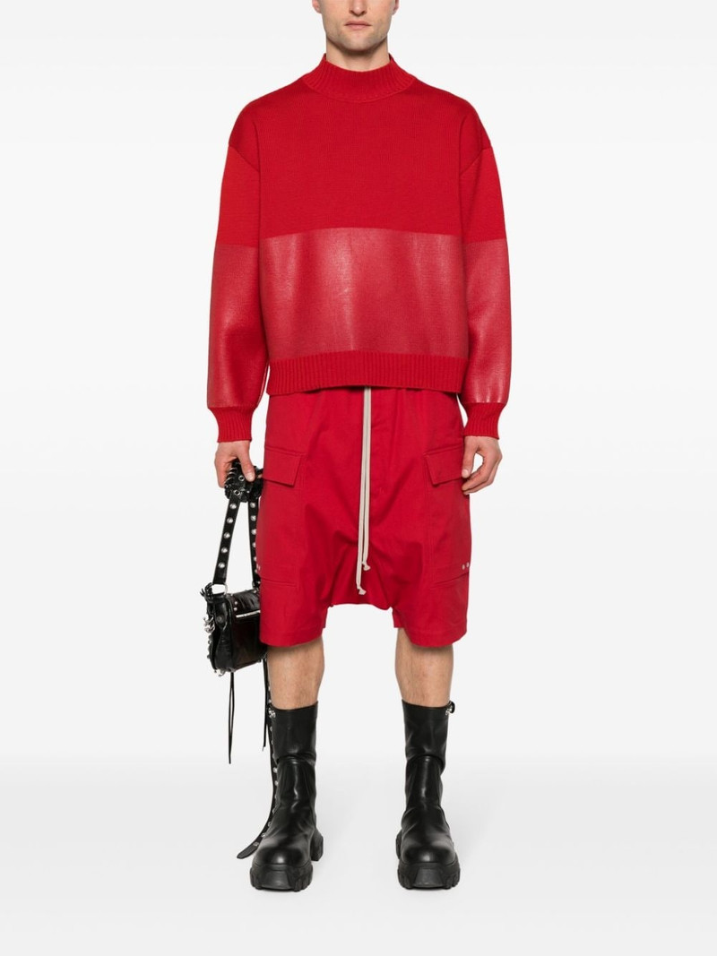 Rick Owens drop-crotch cargo shorts outlook