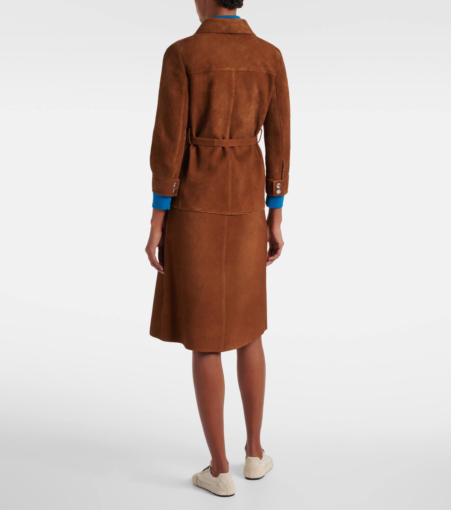 Suede overshirt - 3