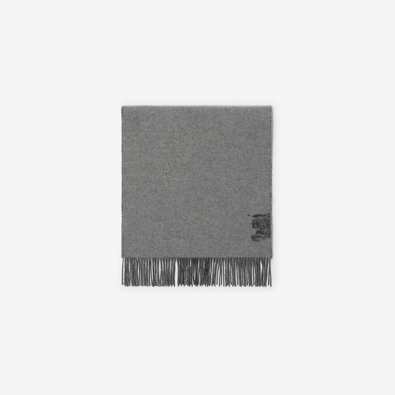 Wide Reversible Check Cashmere Scarf 4