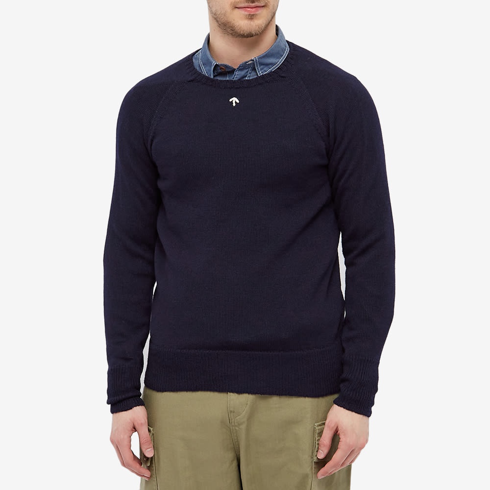 Nigel Cabourn Seamless Crew Knit - 4