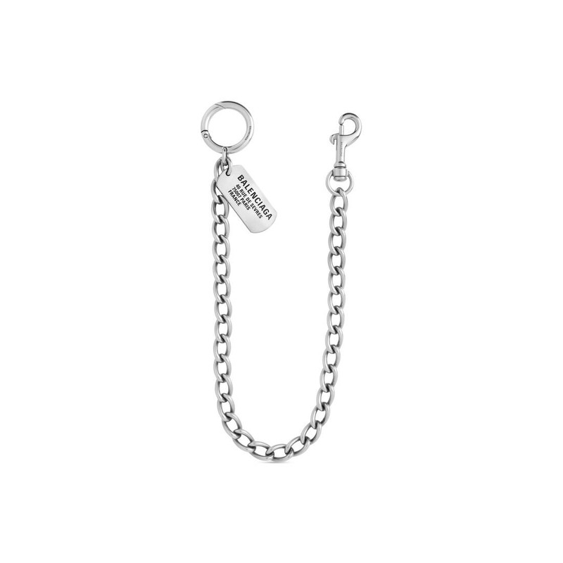 Tags Trouser Chain  in Antique Silver 1