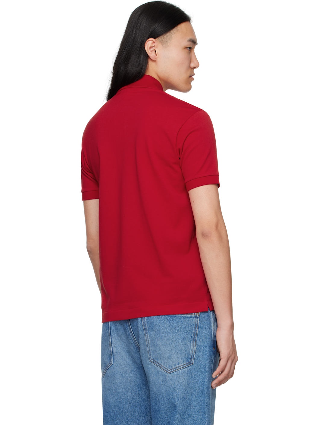 Red Classic Fit Original L.12.12 Polo - 3