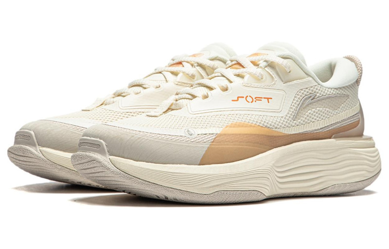 Li-Ning (WMNS) Li-Ning Soft Warm 'White Beige' AGLT122-3 outlook