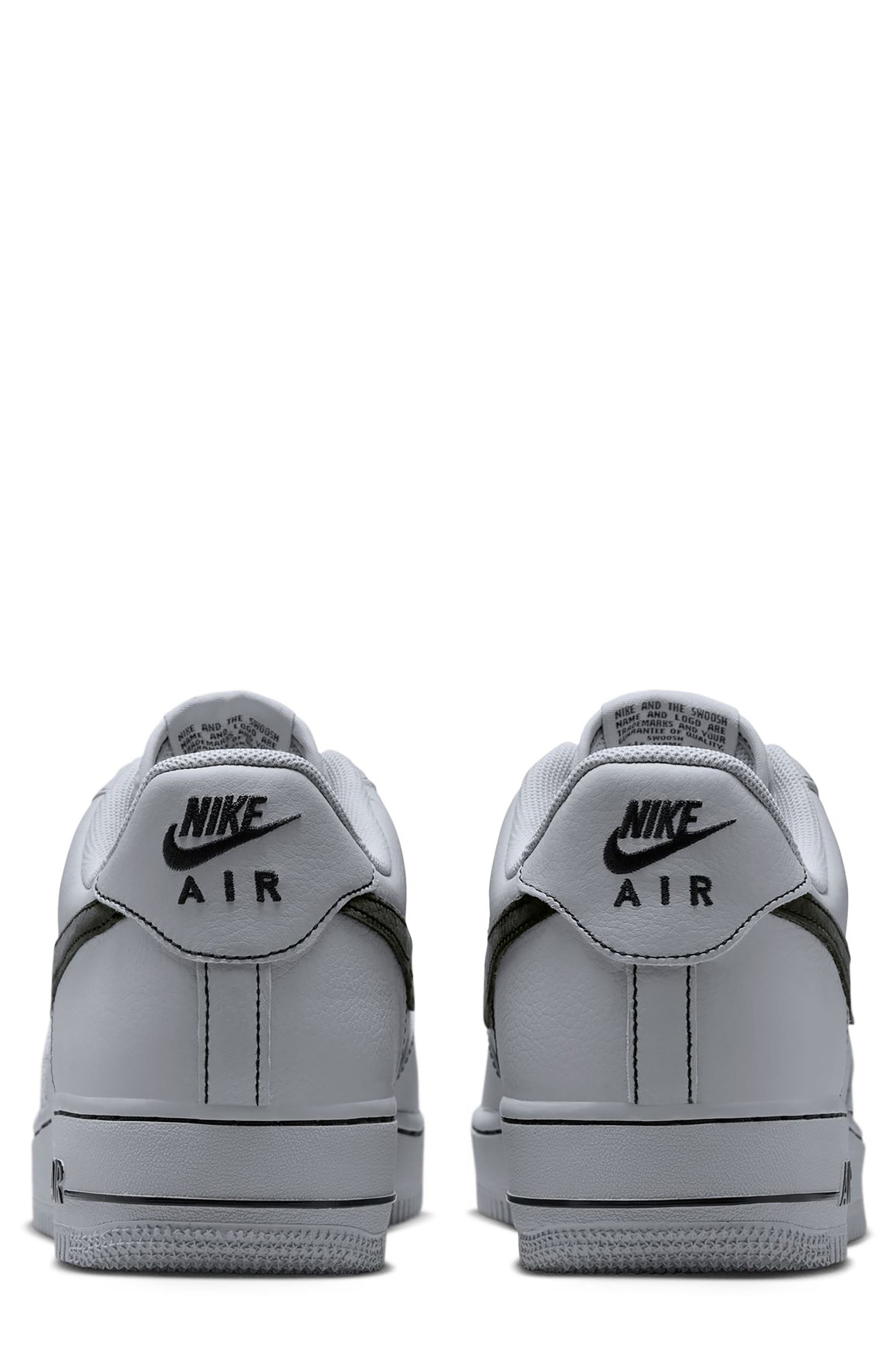 Nike Air Force 1 '07 LV8 Sneaker in Wolf Grey/Black at Nordstrom - 5