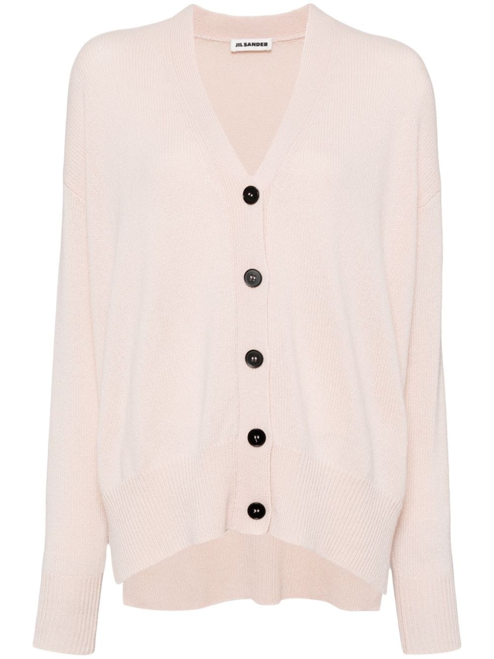 V-neck cashmere cardigan - 1