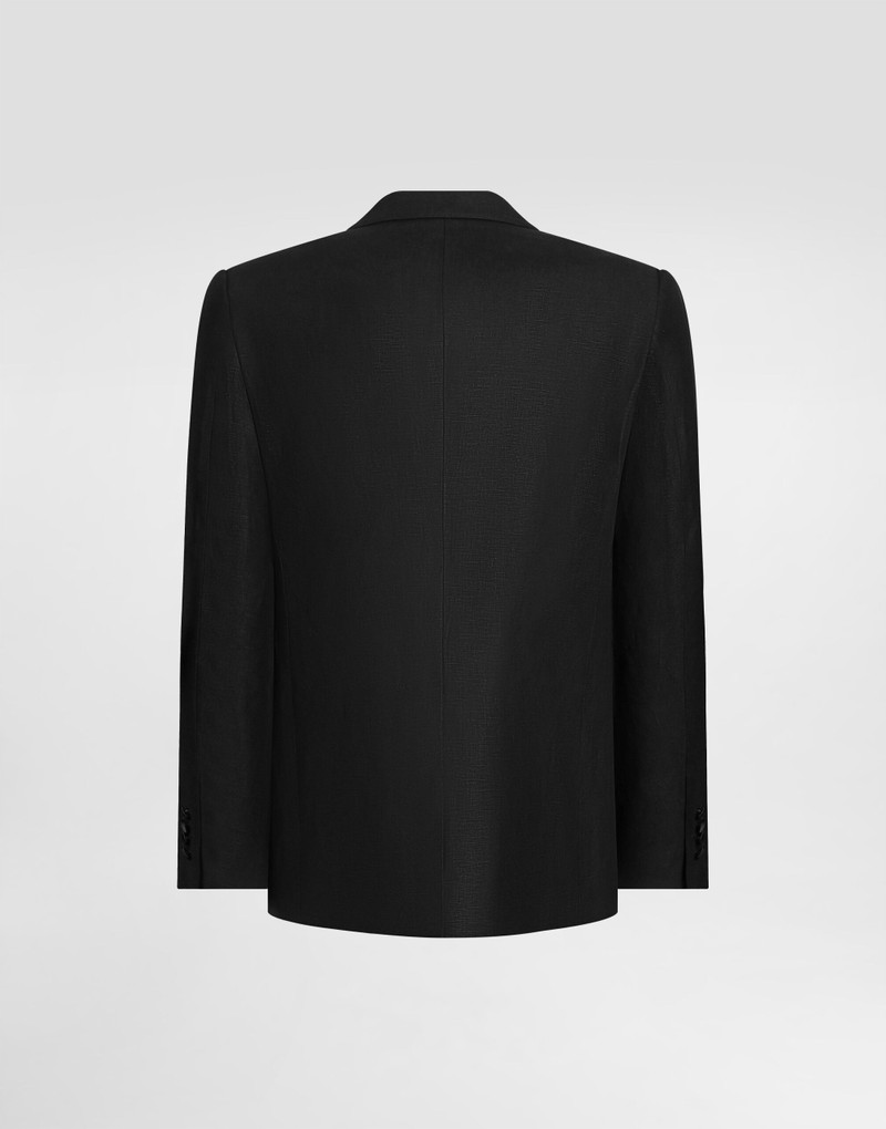 Dolce & Gabbana Single-breasted suit in linen canvas outlook