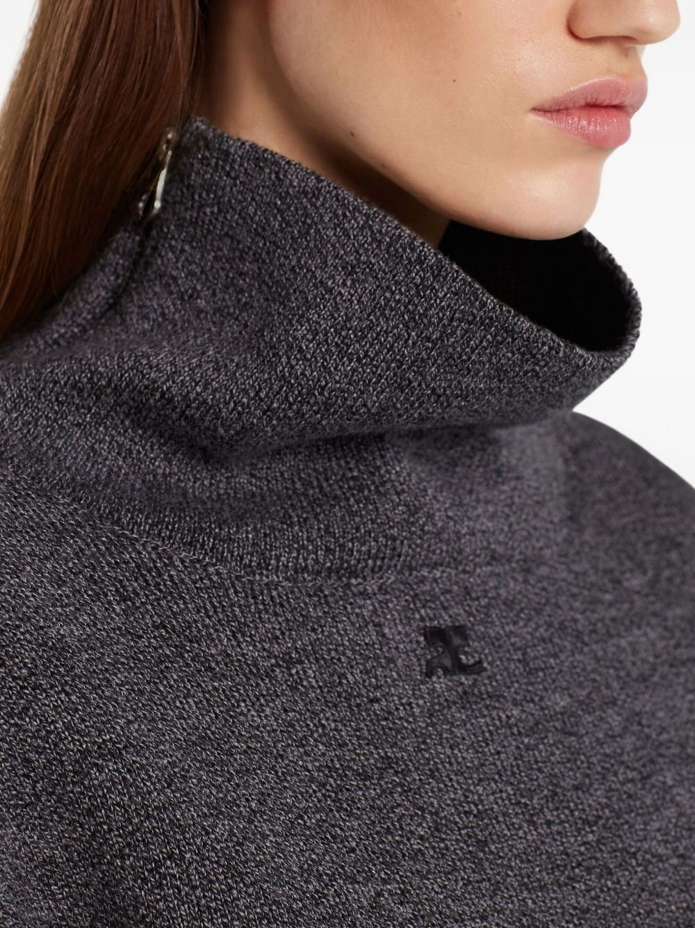 high-neck sweater - 5