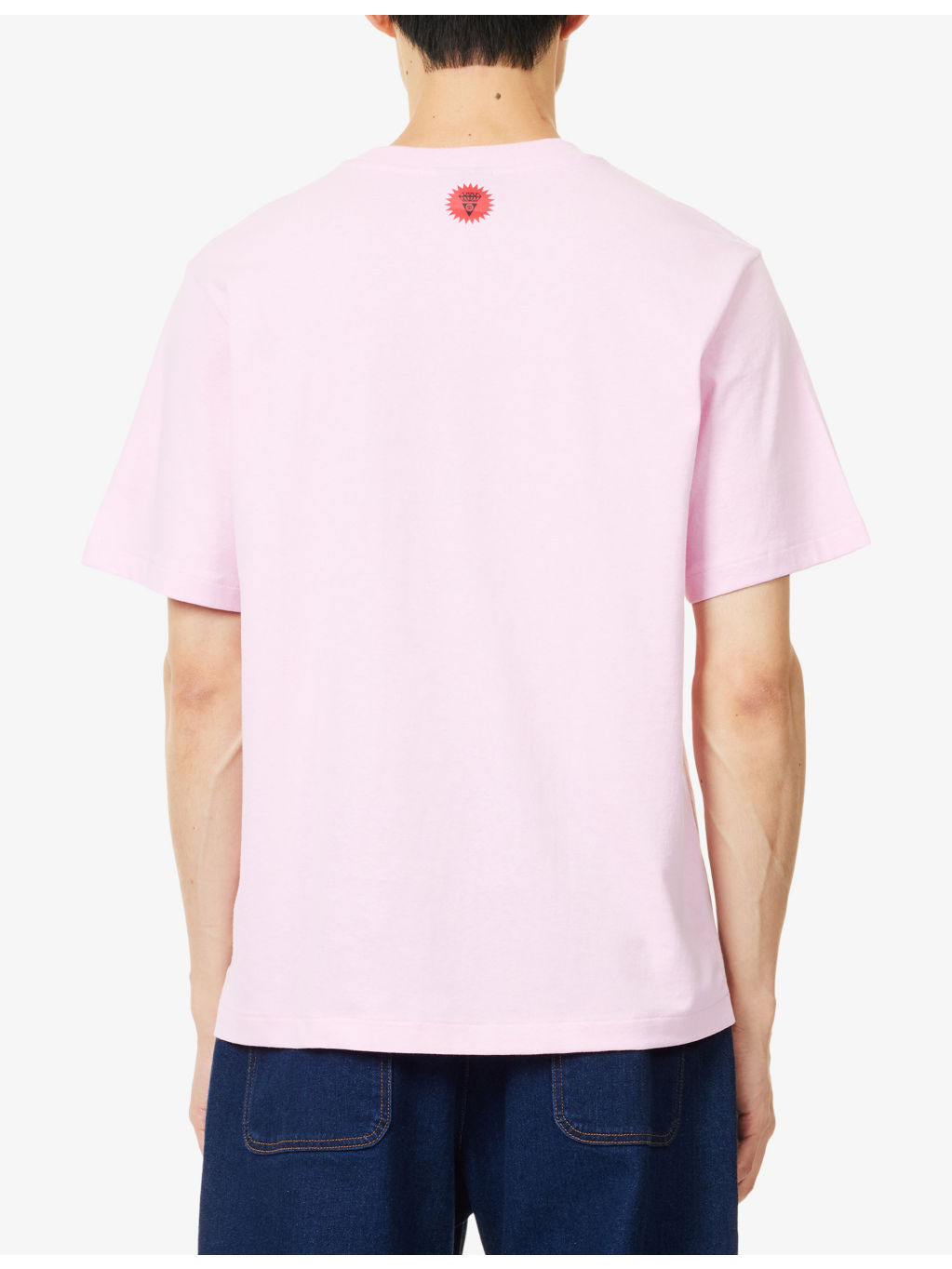 Sticker Relaxed-Fit Cotton-Jersey T-Shirt - 4