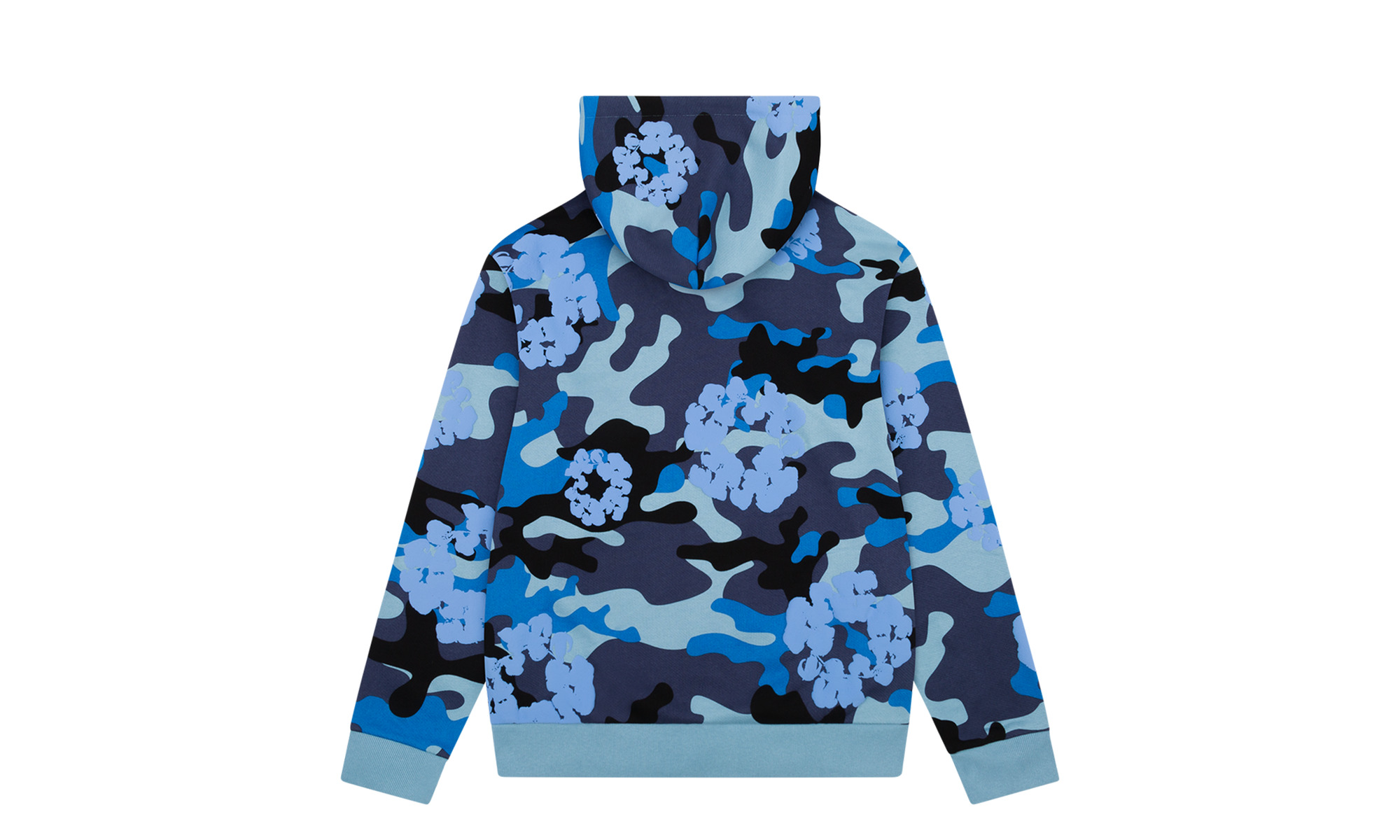 Cotton Wreath Zip Hoodie "Camo" - 2