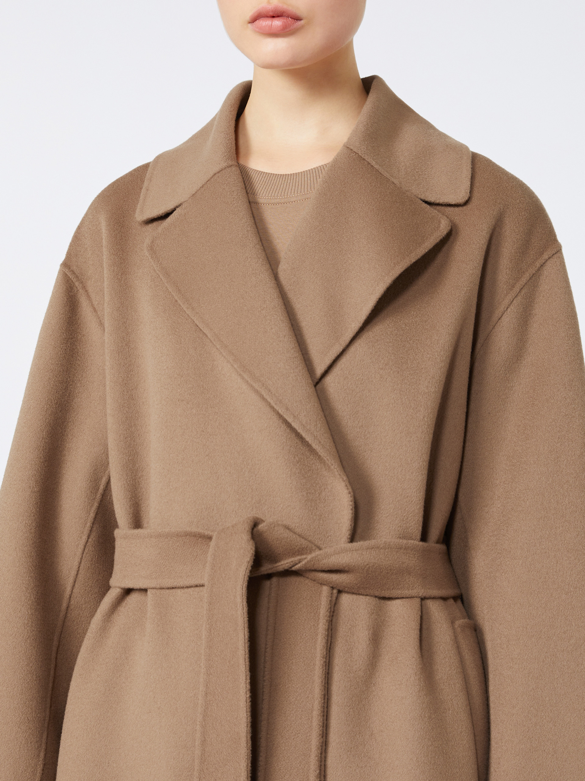 CUORE Wool wrap coat - 5