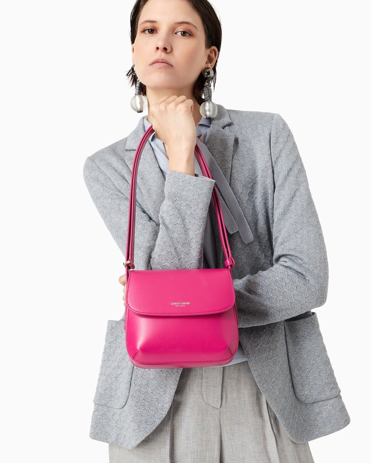 SMALL PALMELLATO-LEATHER LA PRIMA BAG - 6