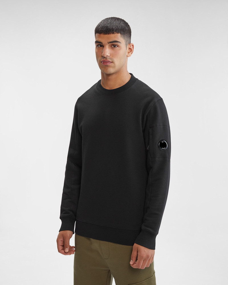 C.P. Company Diagonal Raised Fleece Sweatshirt outlook