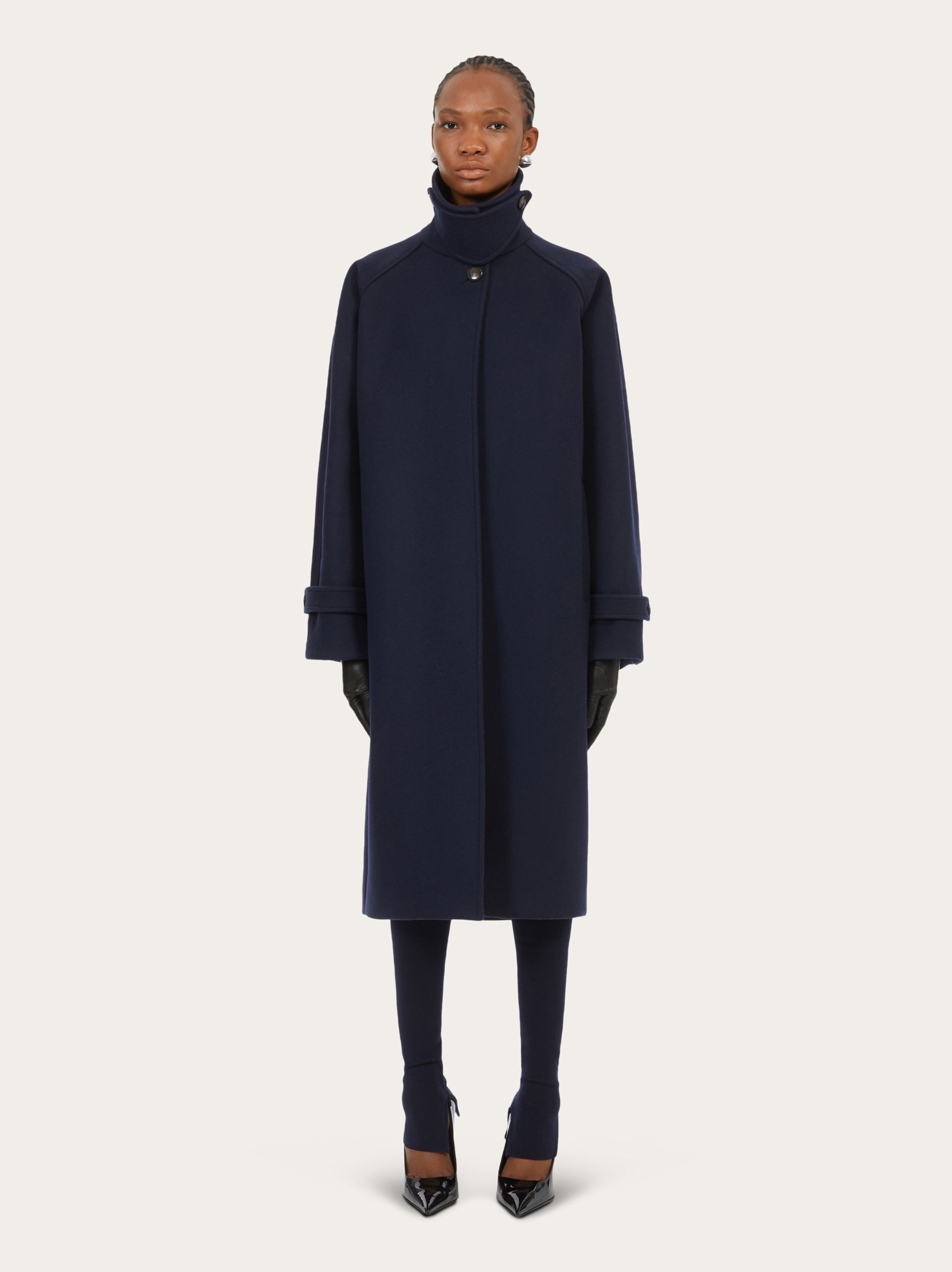 Oversize single breasted coat - 6