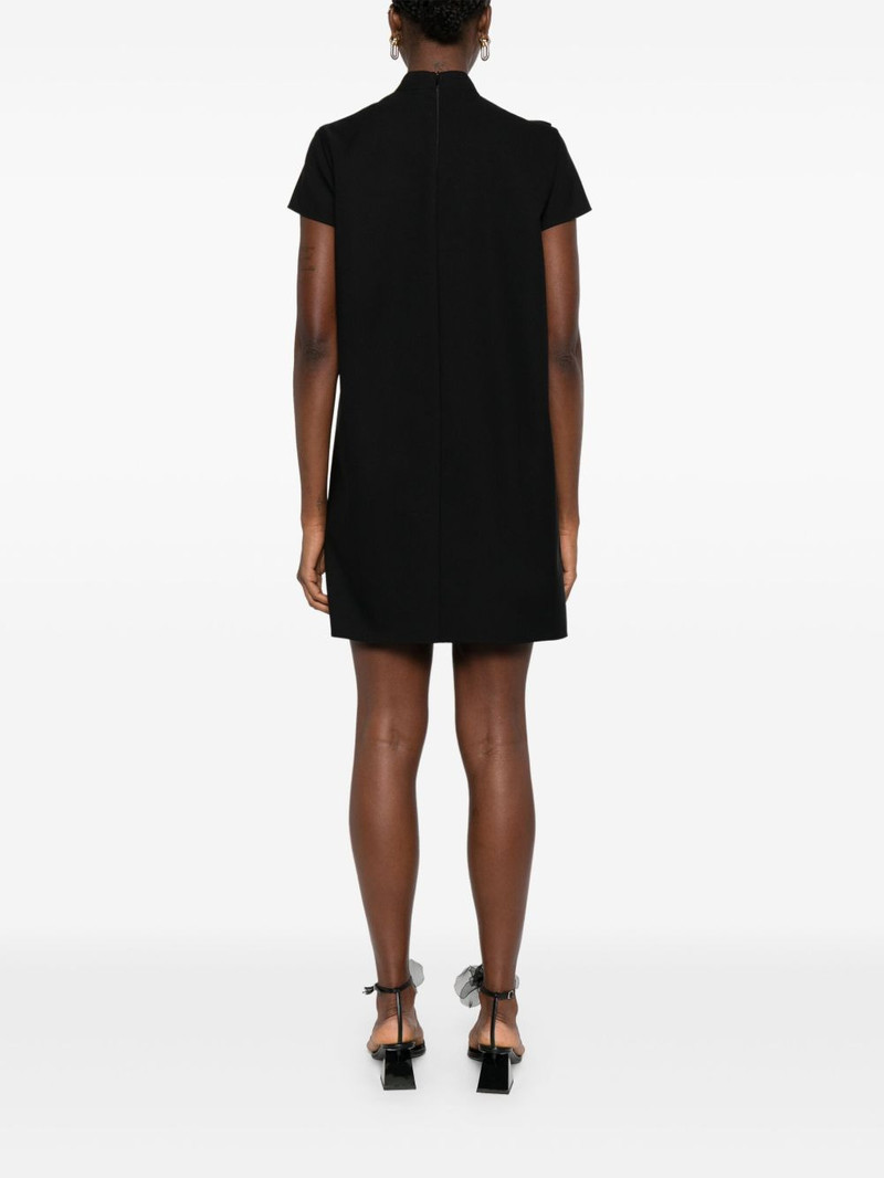 bow-detail mini dress 4