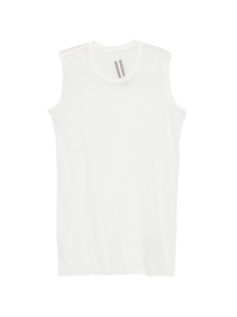 ribbed raw edges T-shirt 1