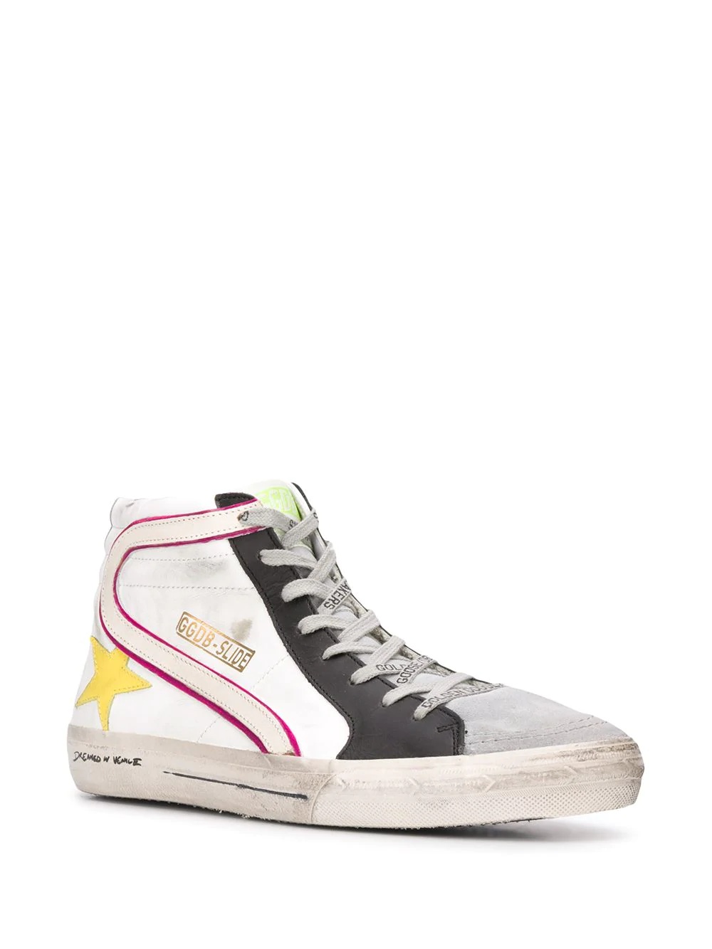 Slide high-top sneakers - 2