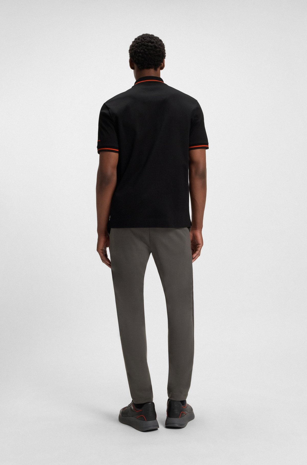 PORSCHE X BOSS POLO SHIRT IN COTTON WITH MOISTURE CONTROL - 5