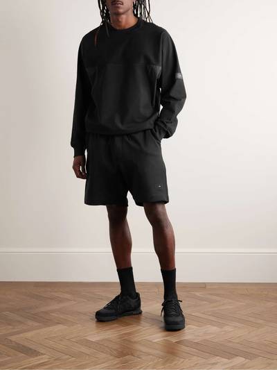 Y-3 Panelled Organic Cotton-Blend Jersey and Ripstop Sweatshirt outlook