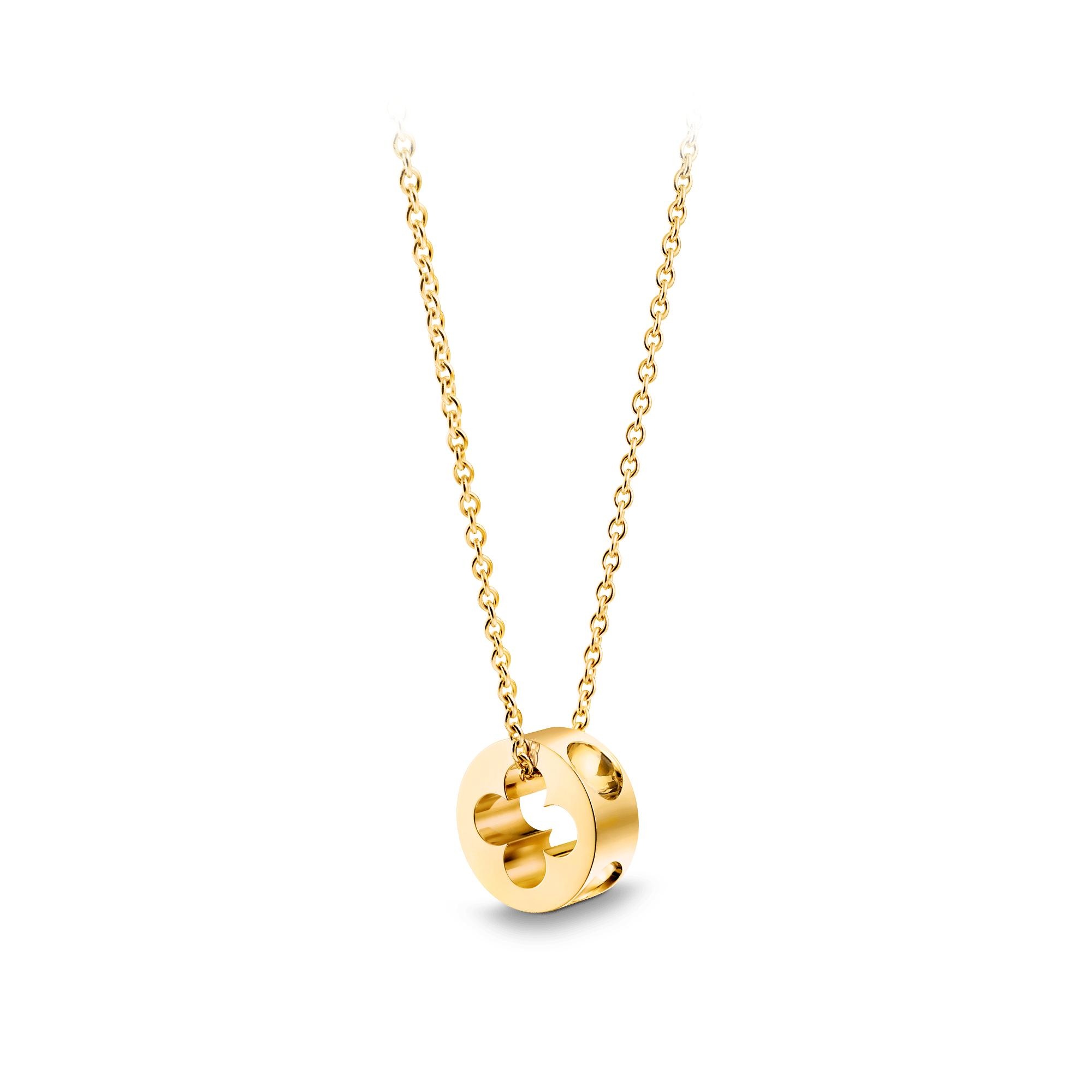 EMPREINTE PENDANT, YELLOW GOLD - 1