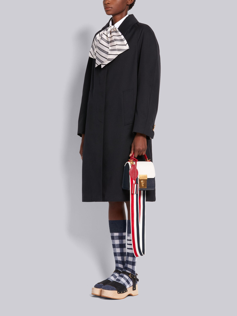 Multi-Color Pebbled Calfskin Mrs. Thom Mini Flap Crossbody Bag 6