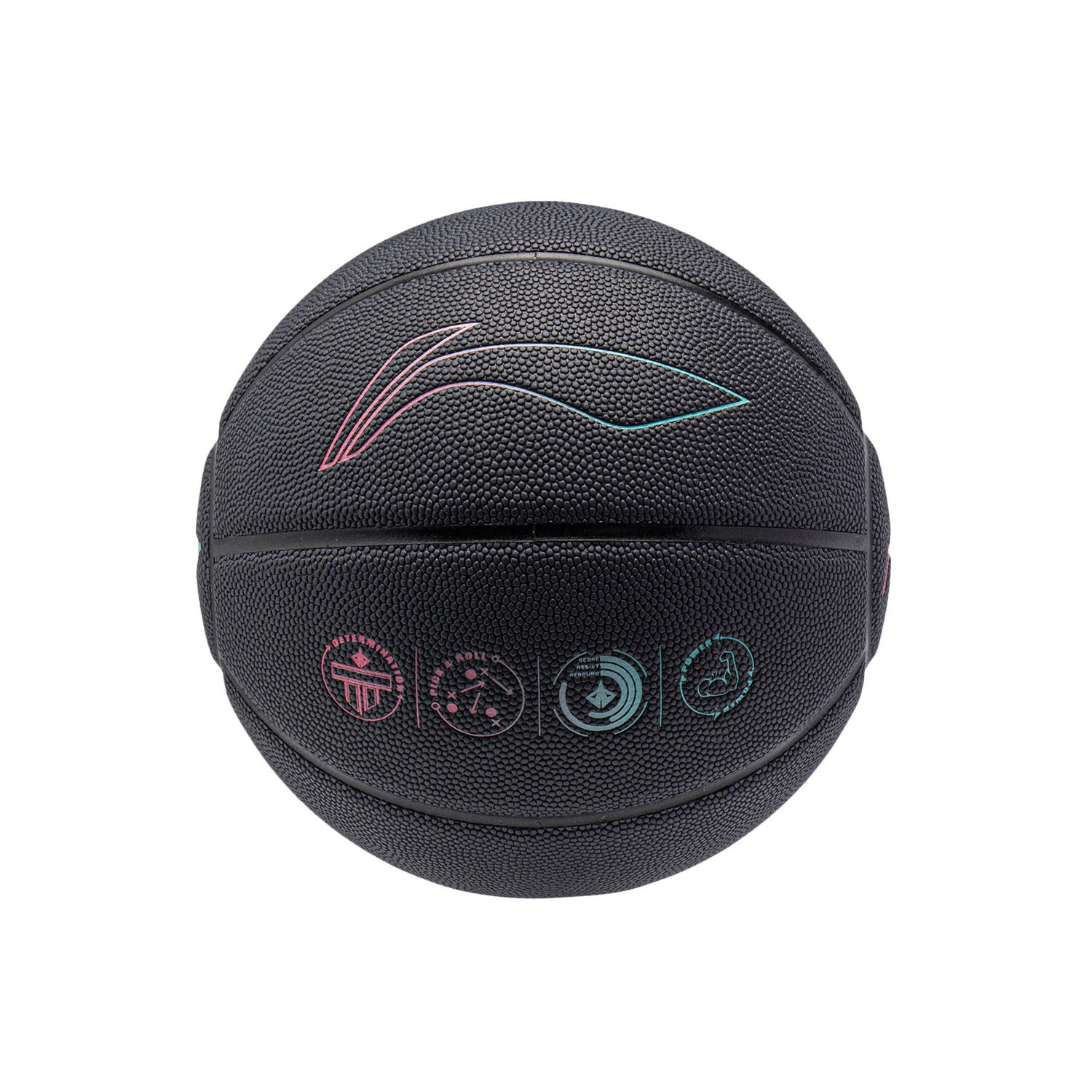 Li-Ning Durable Synthetic Basketball 'Black' ABQT071-1 - 2