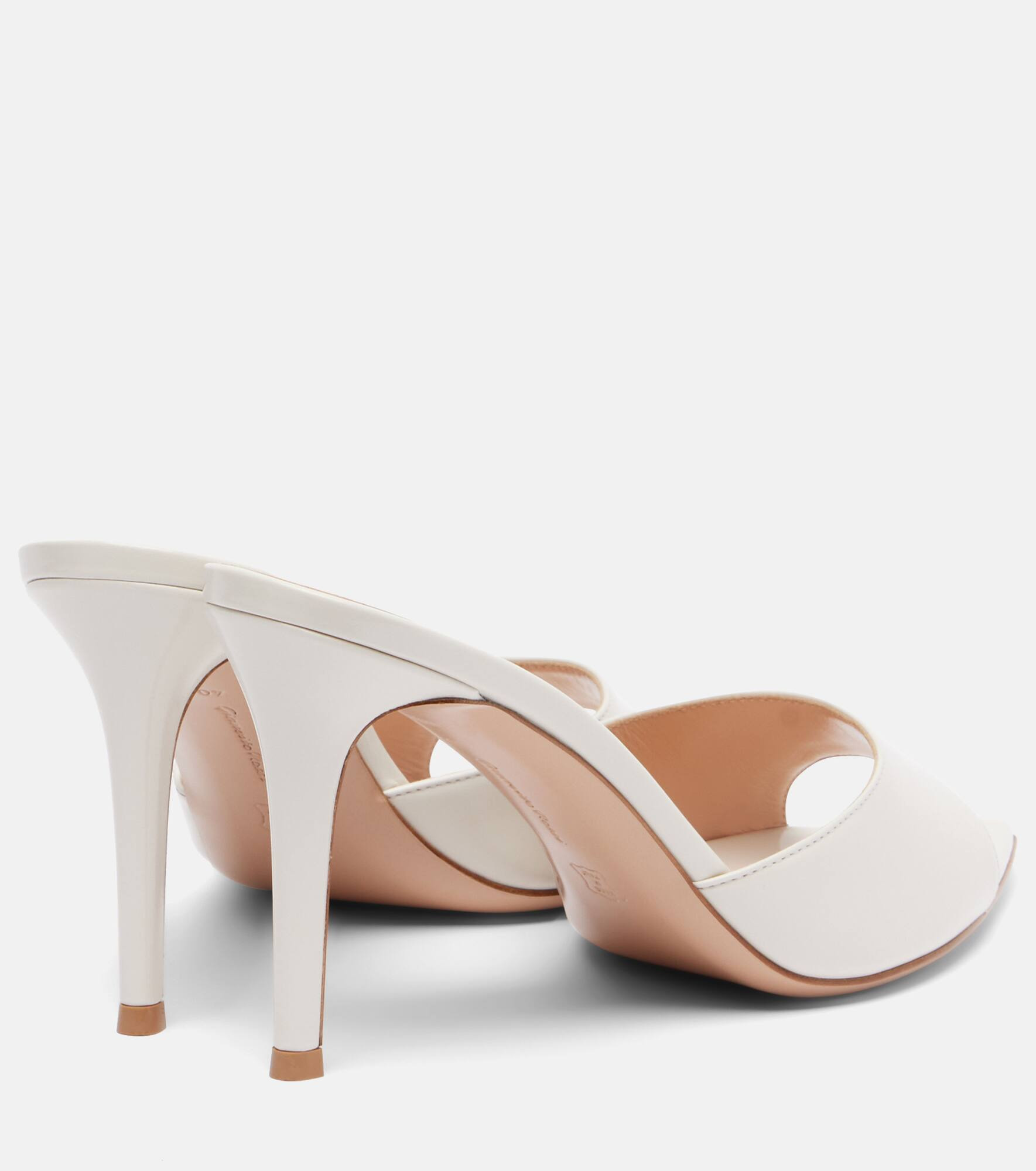Elle 85 patent leather mules - 2