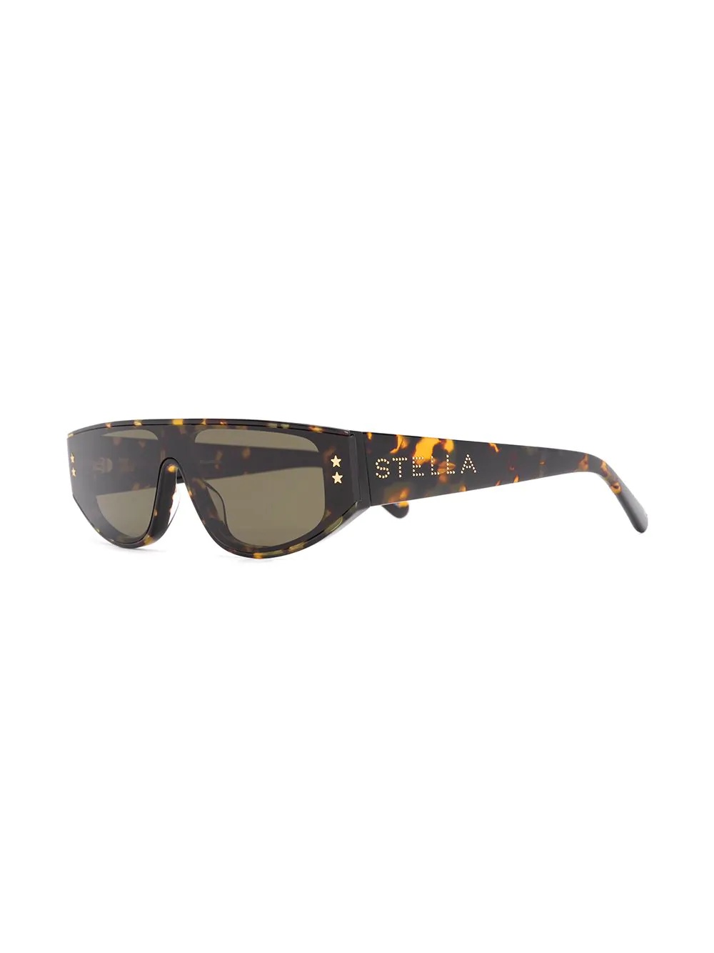 tortoiseshell square-frame sunglasses - 2