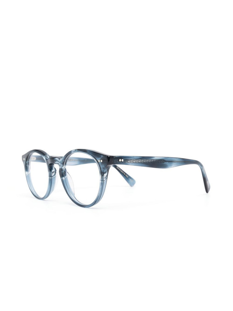 Oliver Peoples Romare oval glasses outlook