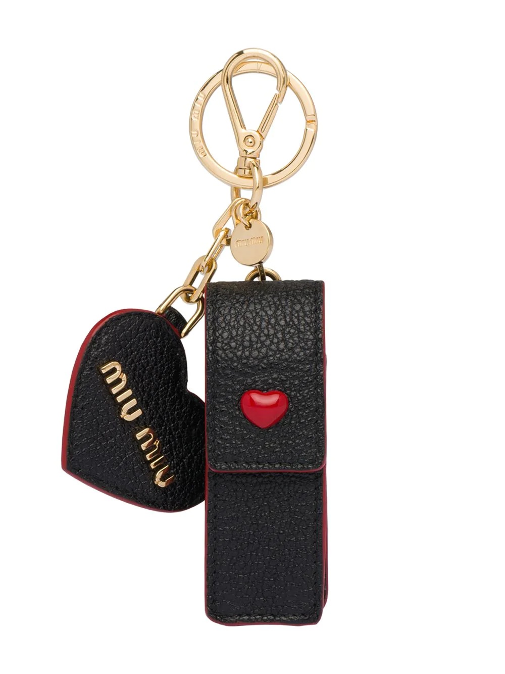 heart lipstick case keyring - 1