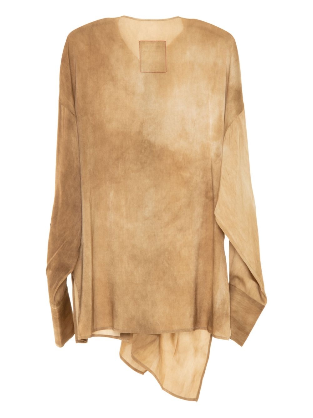 ruffled asymmetrical top - 2
