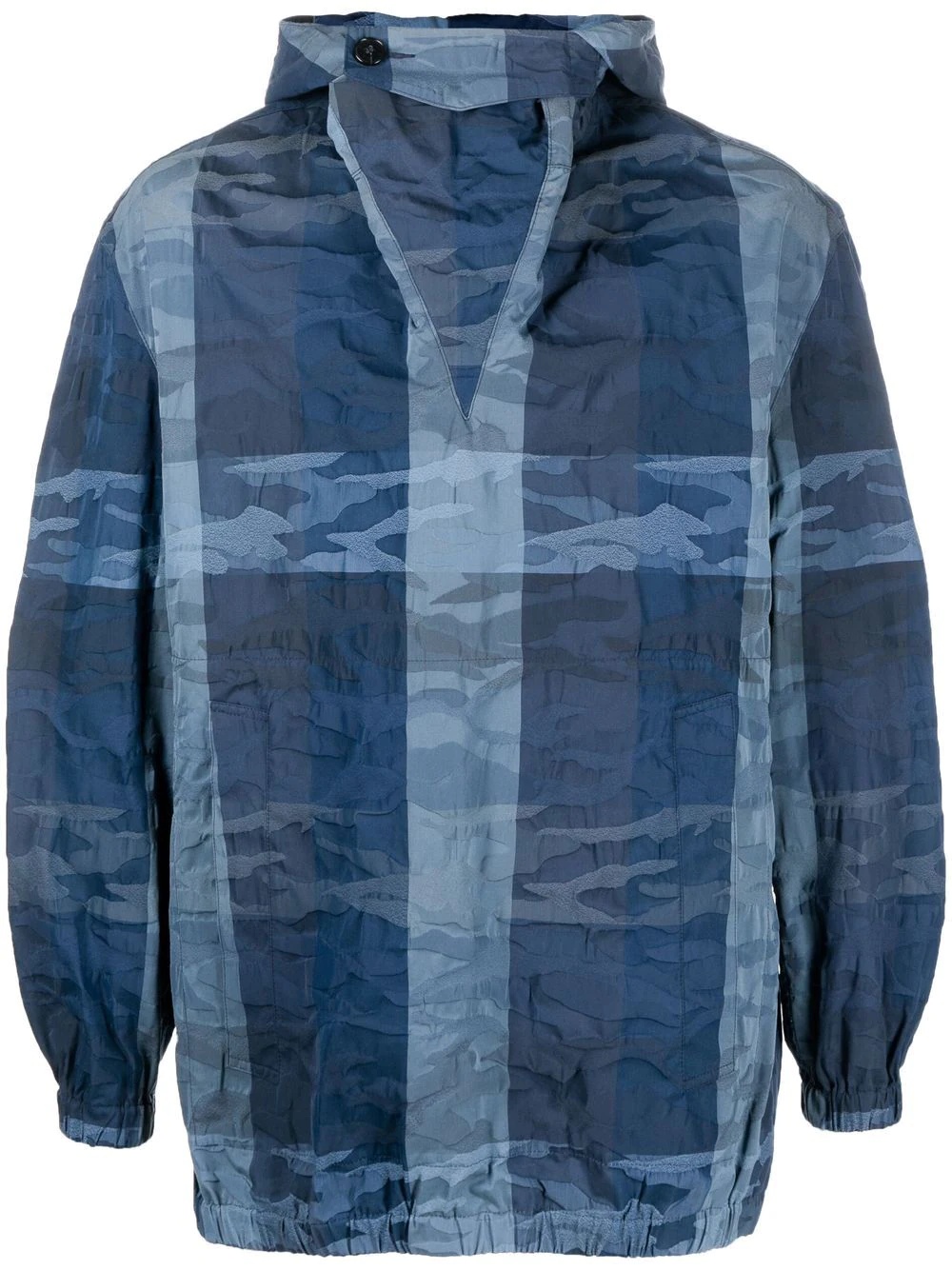 PARIS Navy Camo Smock Jacket - 1