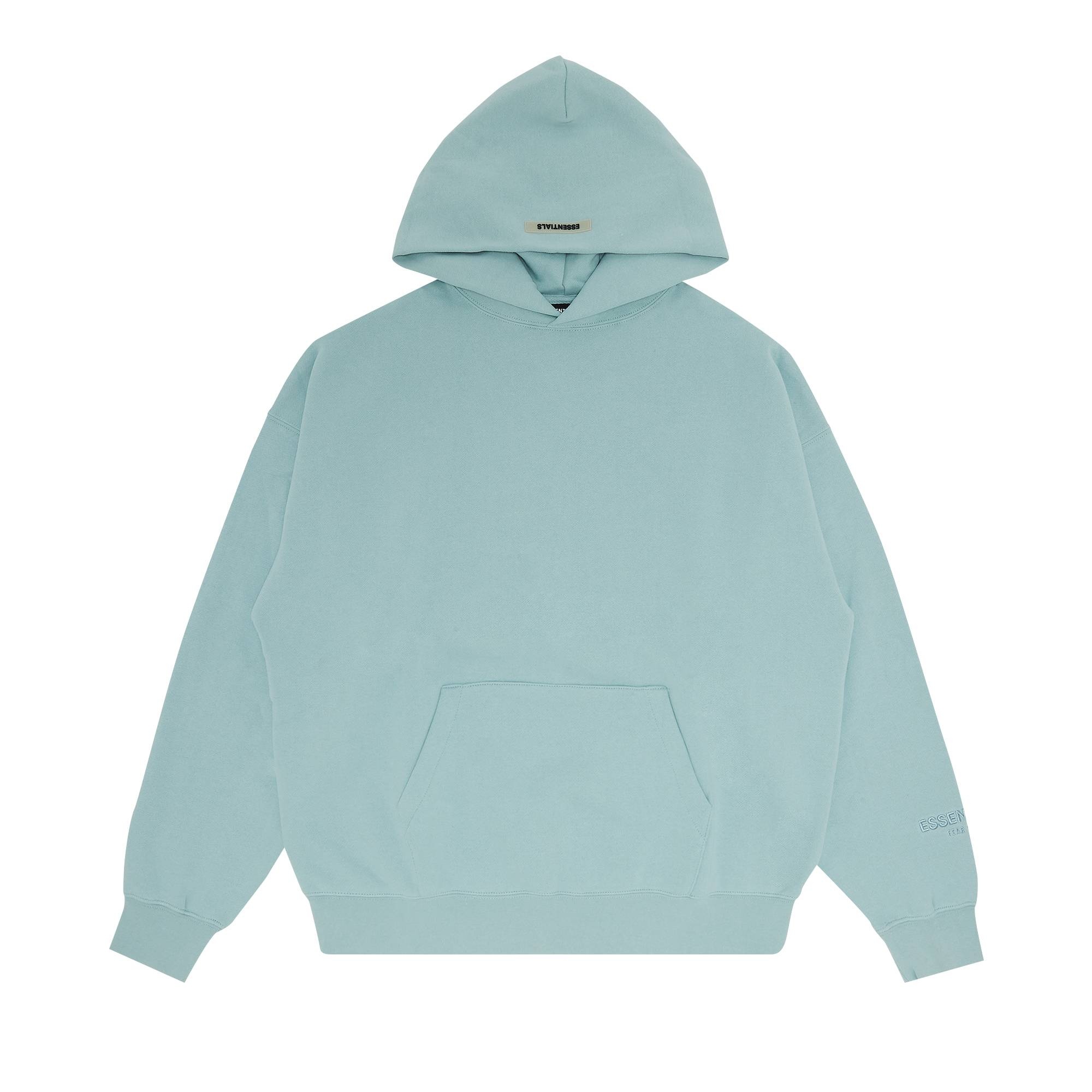 Fear of God Essentials 3M Logo Pullover Hoodie 'Blue' - 1