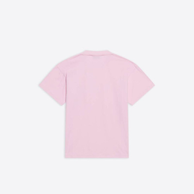 BALENCIAGA Women's Cities Paris T-shirt Medium Fit in Pink outlook