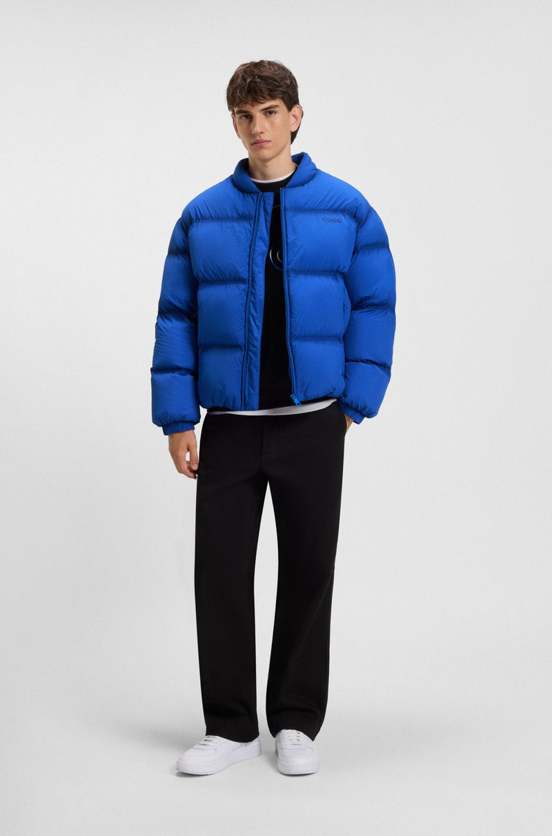 HUGO WATER-REPELLENT PUFFER JACKET WITH EMBROIDERED LOGO outlook
