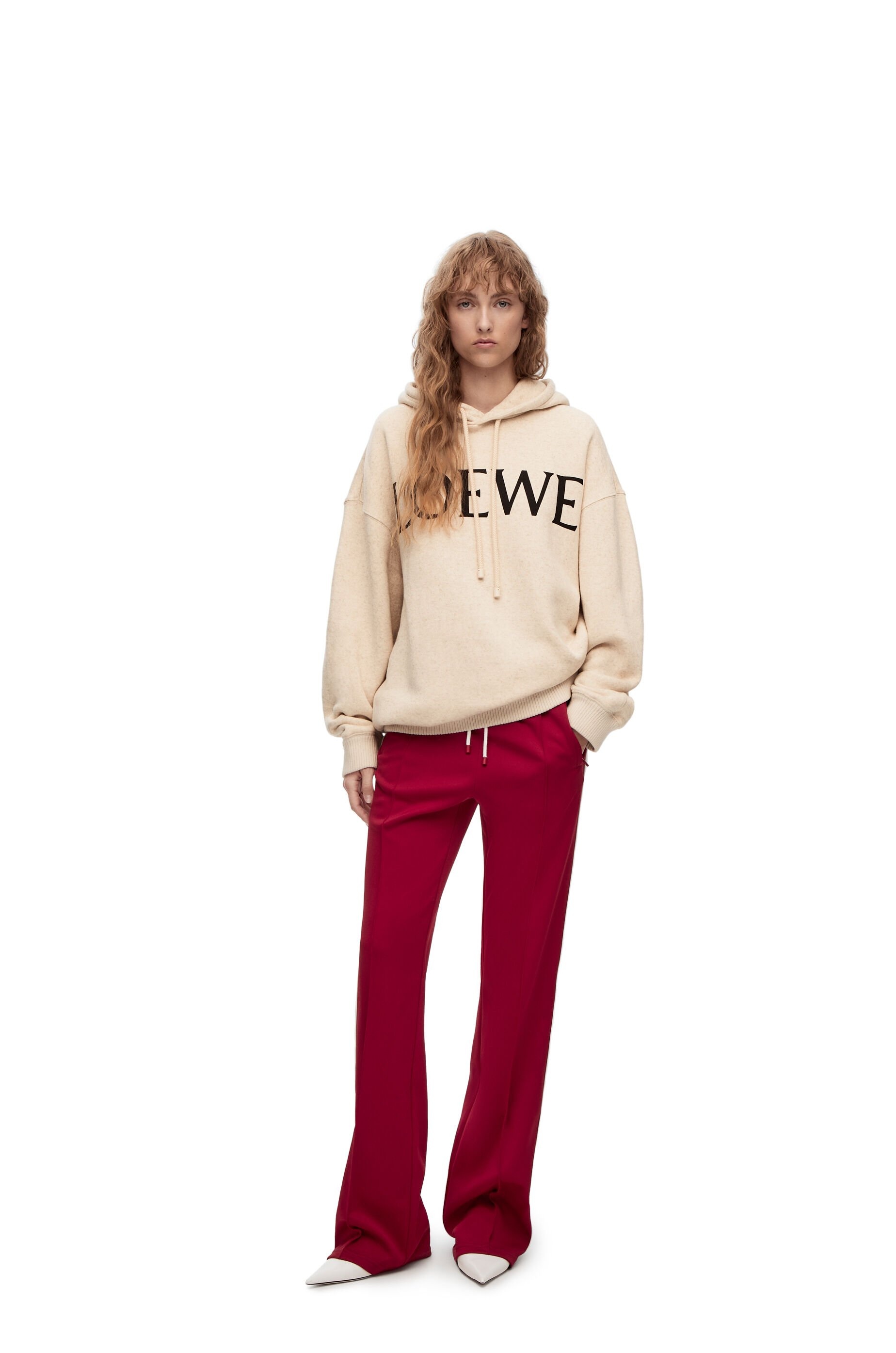 LOEWE oversize hoodie in cotton - 2