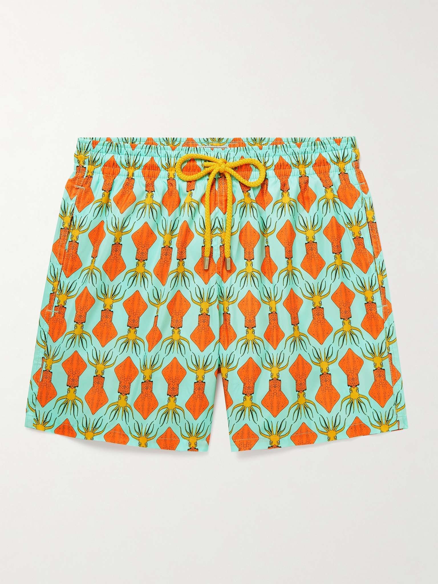 Mahina Printed Mid-Length Swim Shorts - 1