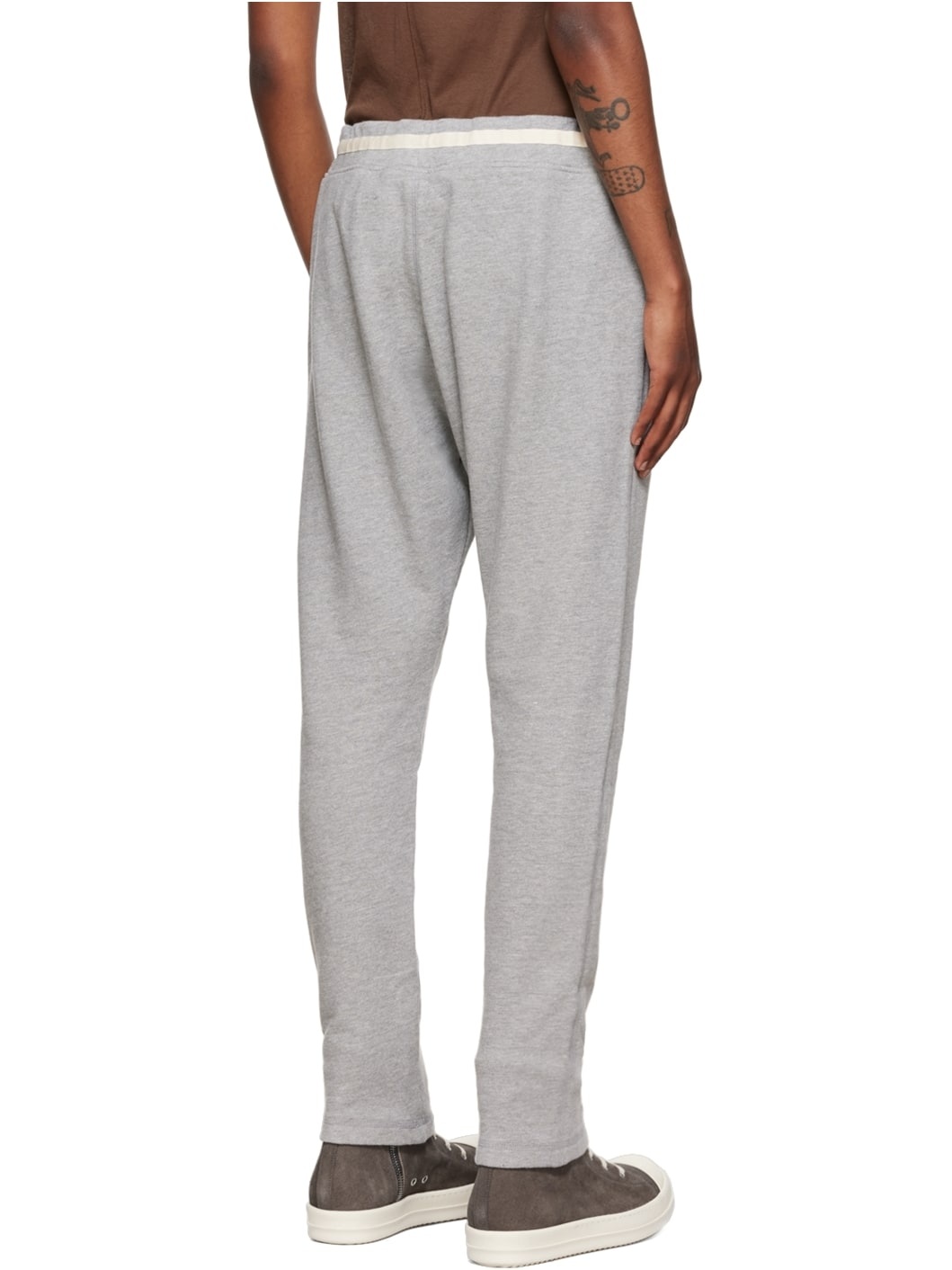Gray Basic Lounge Pants - 3