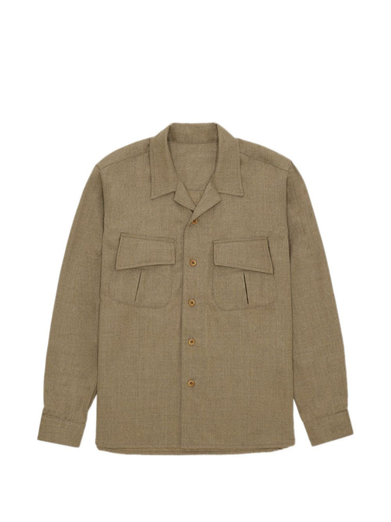 Fox buttoned overshirt 1