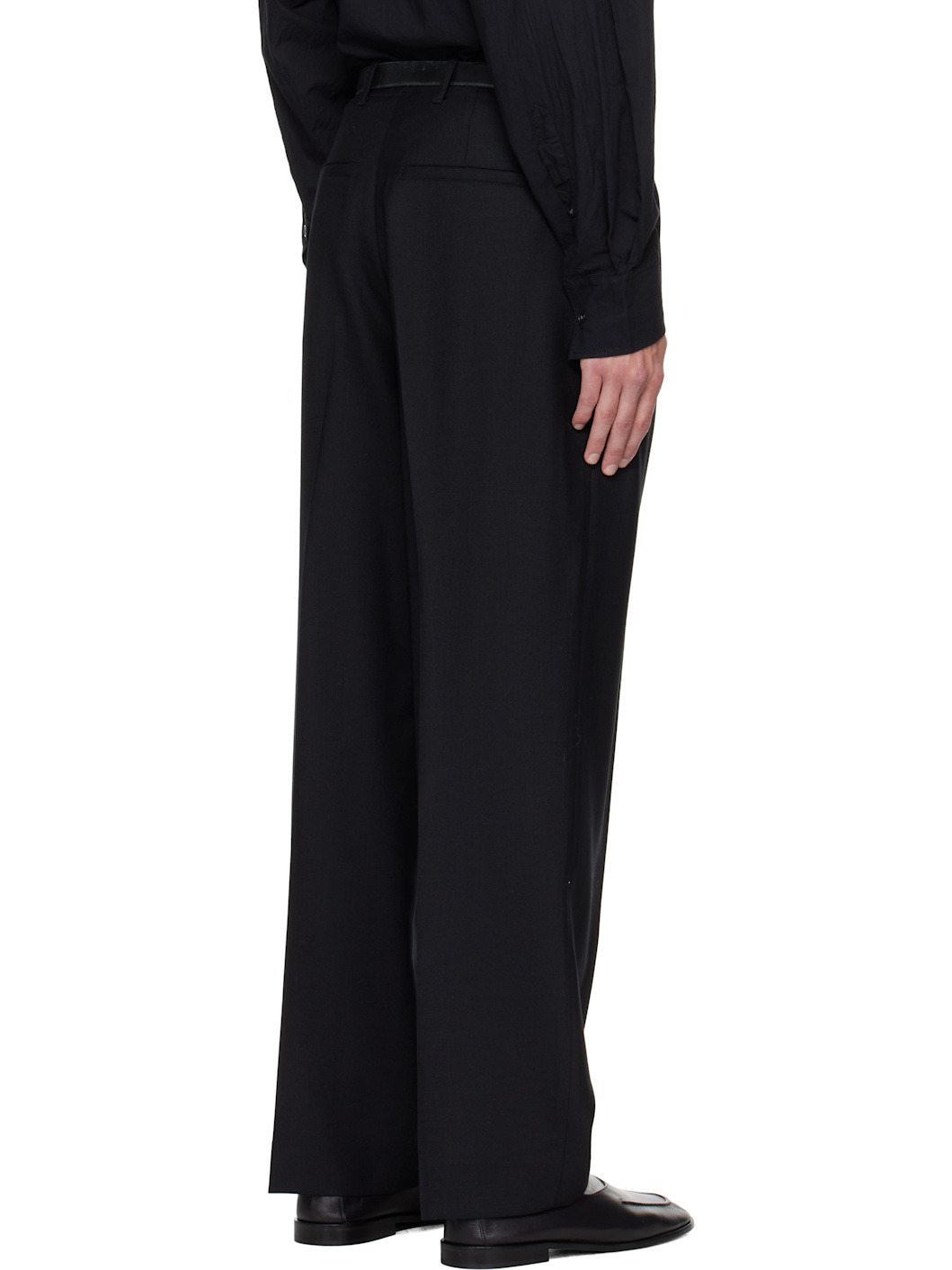 Black Borrowed Chino Trousers - 3