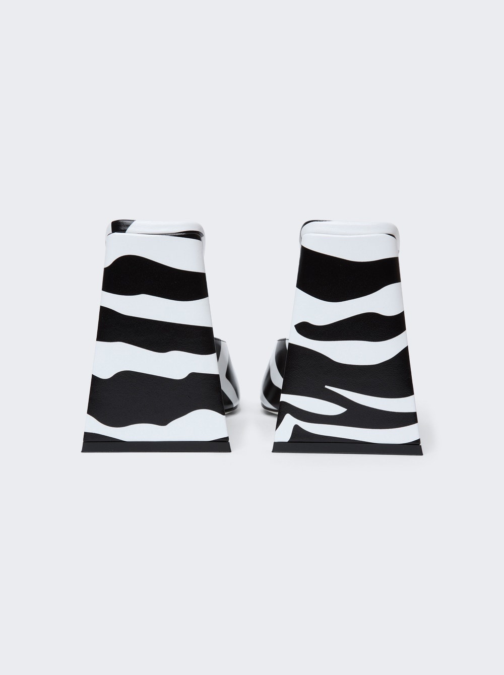 Devon Mule 115mm White And Black - 3