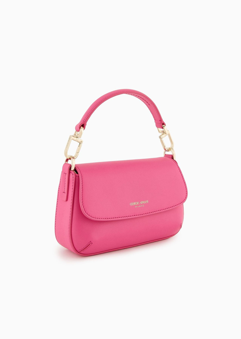 GIORGIO ARMANI Mini la Prima nappa-leather handbag outlook