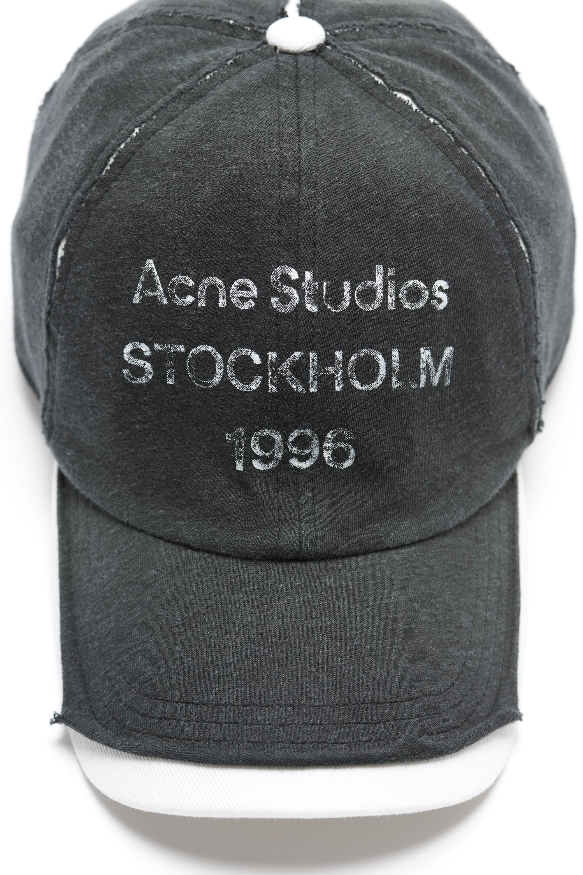 Logo stamp cap - Black - 5