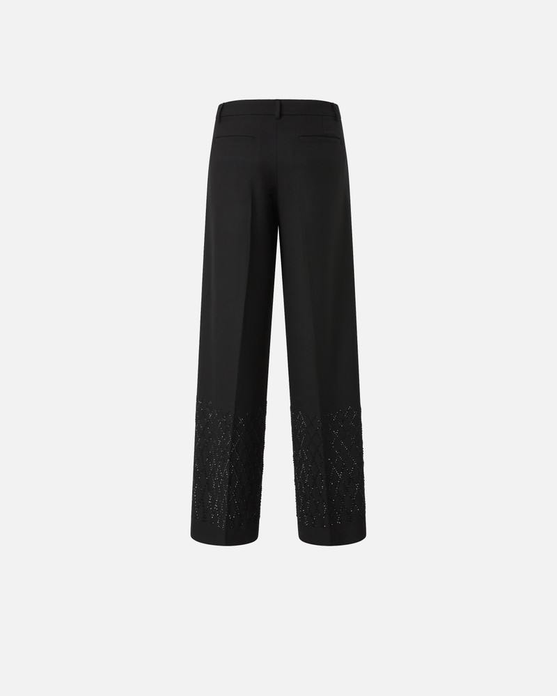PINKO WIDE-LEG TROUSERS WITH RHINESTONES outlook