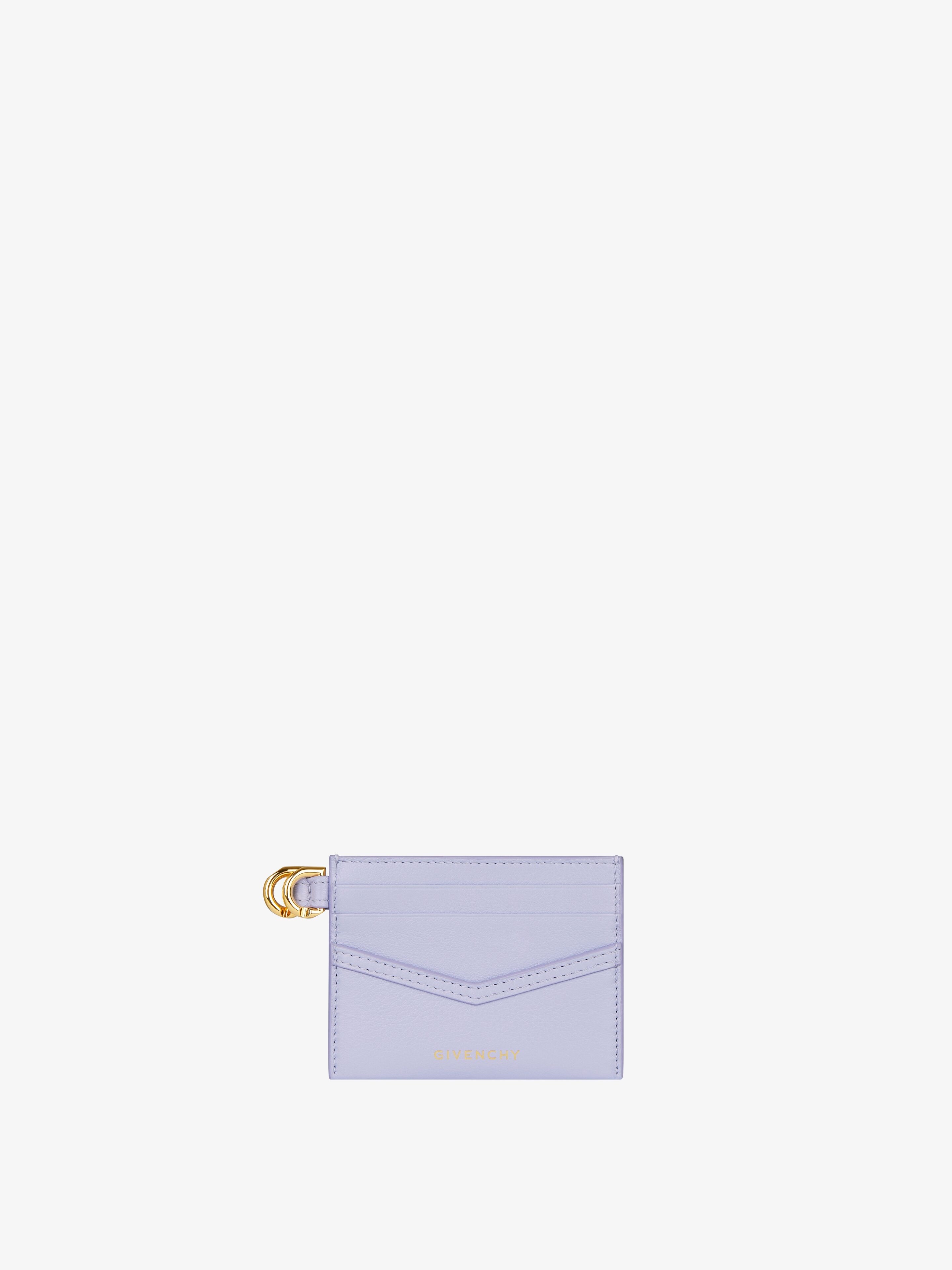 VOYOU CARD HOLDER IN LEATHER - 1